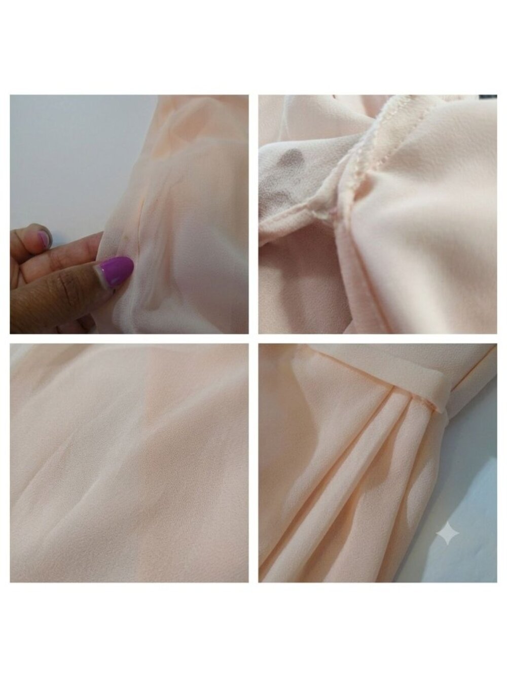 Celebrate DB Studio Cascading Off Shoulder Pink Formal Gown Dress Size 0 Wedding - Picture 7 of 8